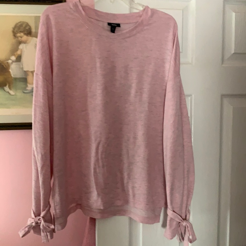 Women’s pink & gray long sleeve